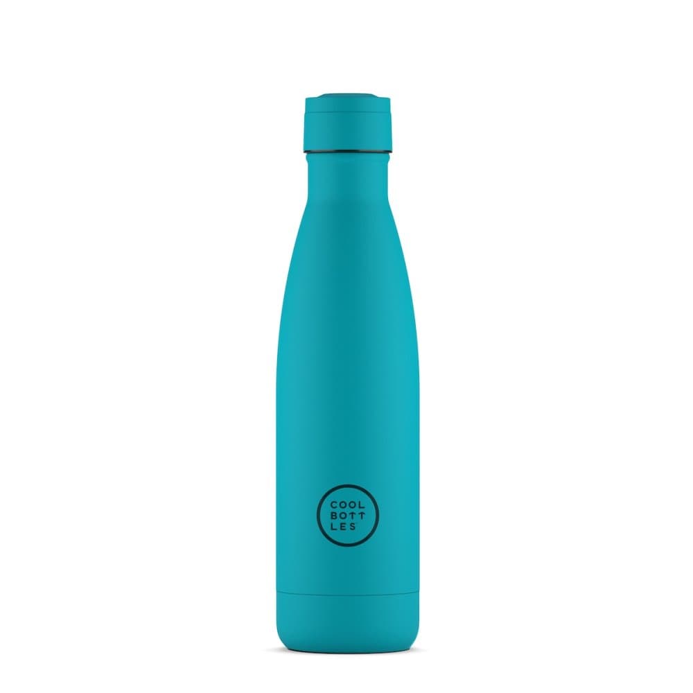 Nerezová termolahev COOL BOTTLES Vivid Turquoise třívrstvá 500ml NEW