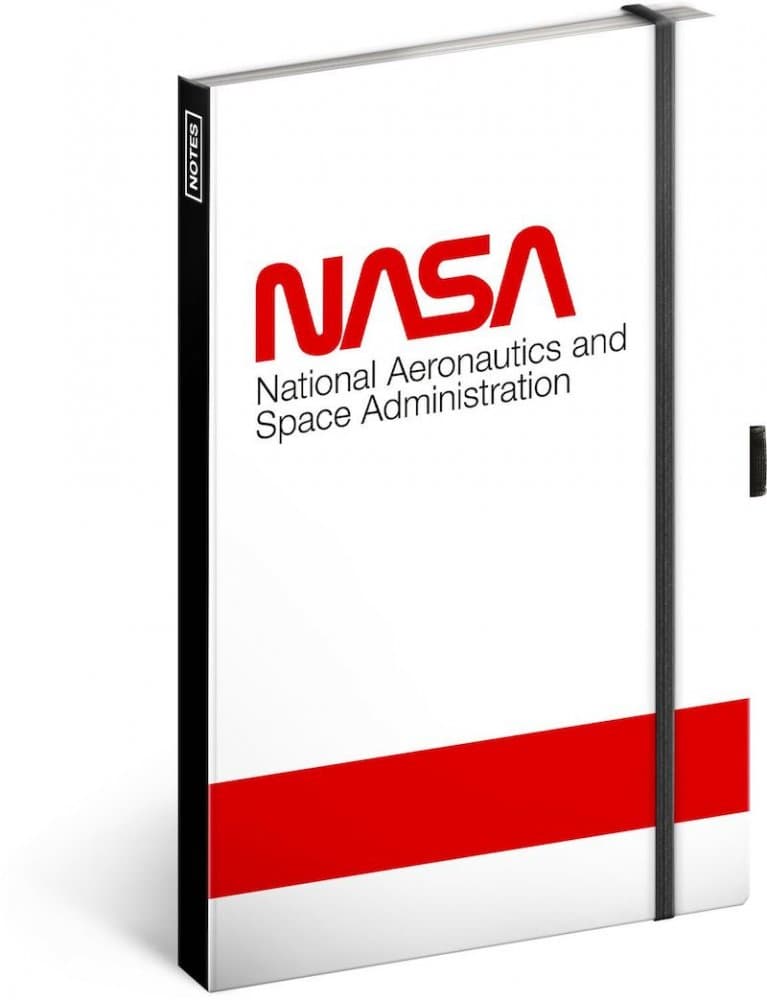Notes NASA Worm, linkovaný, 13 × 21 cm - náhled 1