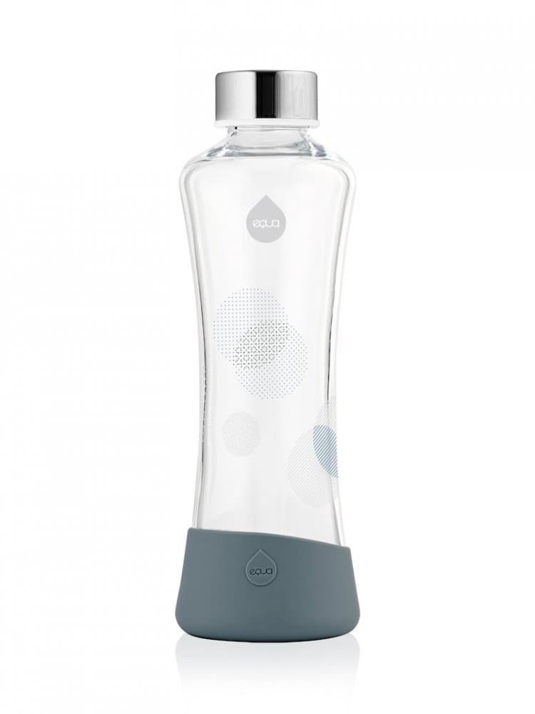 Láhev na pití Equa Squeeze Metallic Silver 550 ml - náhled 1
