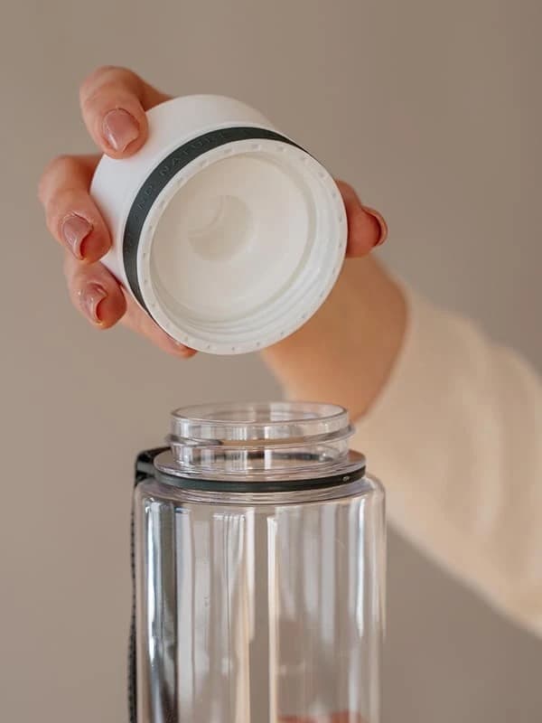 Láhev na pití Equa Plain White 600ml - náhled 4
