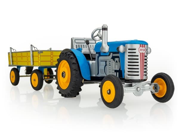 Traktor Zetor na klíček s valníkem - náhled 5