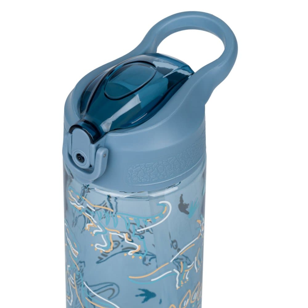 BAAGL Tritanová láhev na pití s brčkem Dino 500 ml - náhled 3