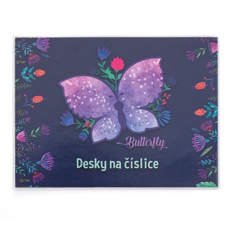 Oxybag Desky na číslice Motýl