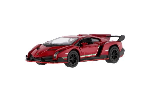 Kinsmart Auto Lamborghini Veneno šedá - náhled 3