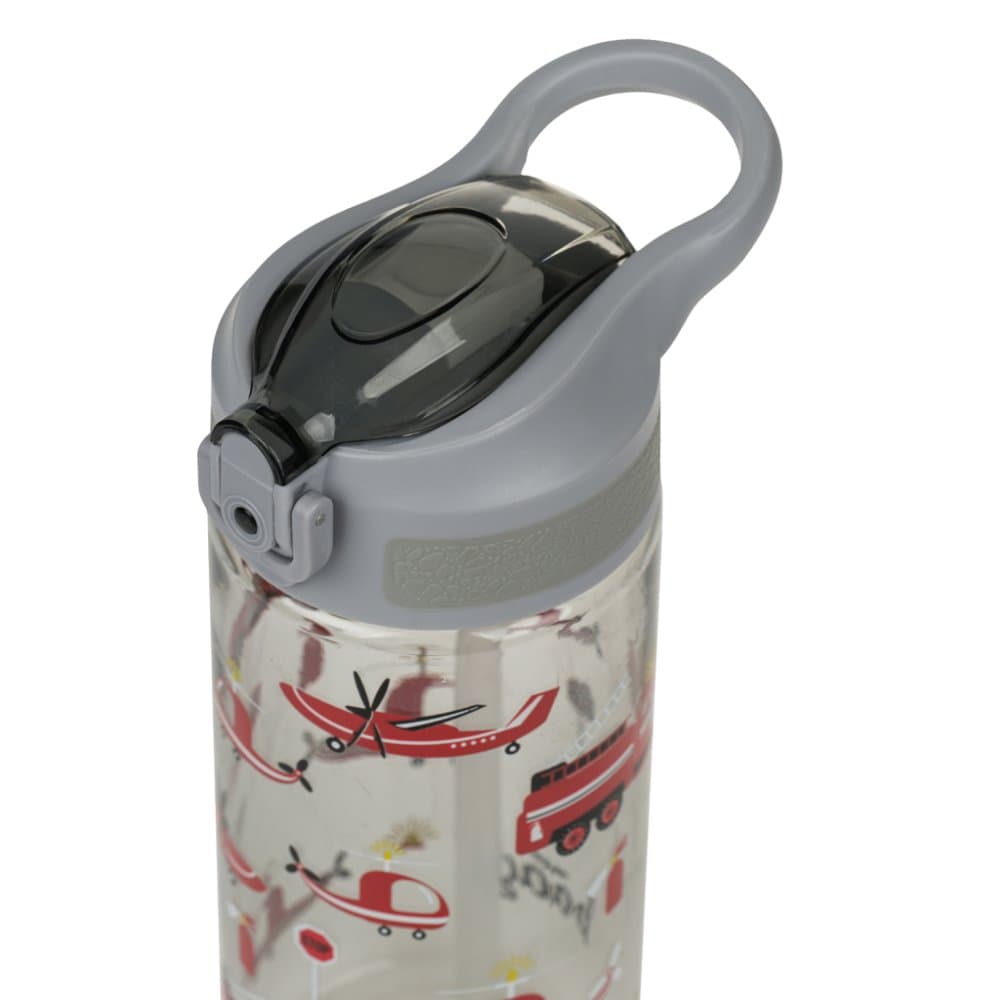 BAAGL Tritanová láhev na pití s brčkem Záchranáři 500 ml - náhled 3