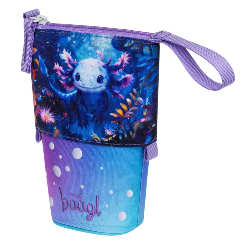 BAAGL Školní penál Pastelkovník Axolotl GRS - náhled 2