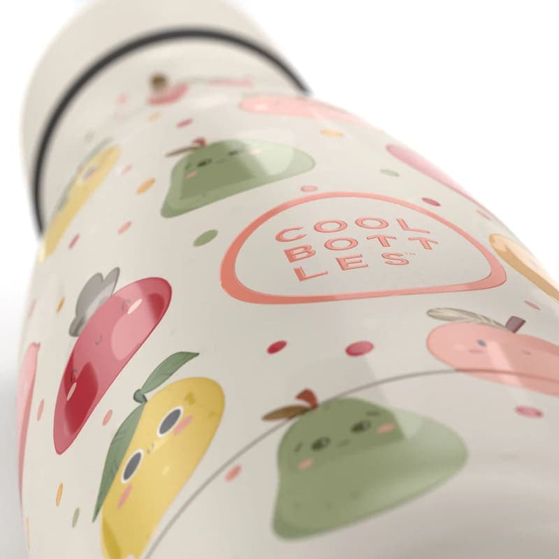Dětská nerezová termolahev COOL BOTTLES Kids Fruit Salad třívrstvá 260ml NEW - náhled 4