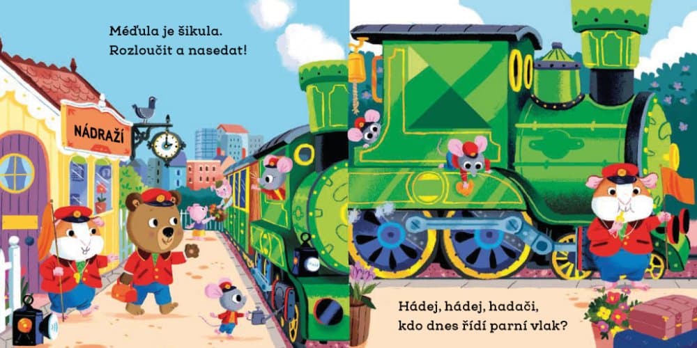 MÉĎULA ŠIKULA STROJVEDOUCÍM – Obrázky s pohyblivými prvky - náhled 2