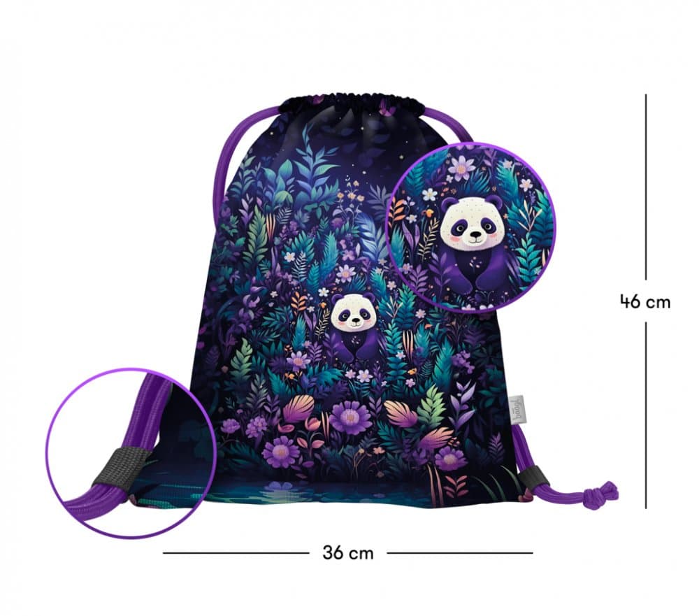BAAGL Sáček Jungle Panda - náhled 3