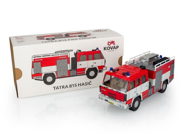 Kovový model auta Tatra 815 hasiči - náhled 5