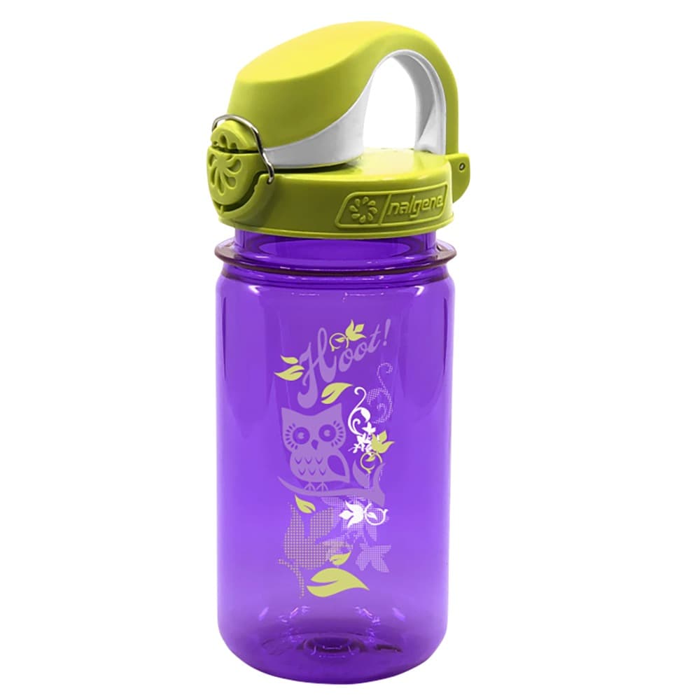 Nalgene Dětská láhev na pití Clear Kids OTF fialová sova