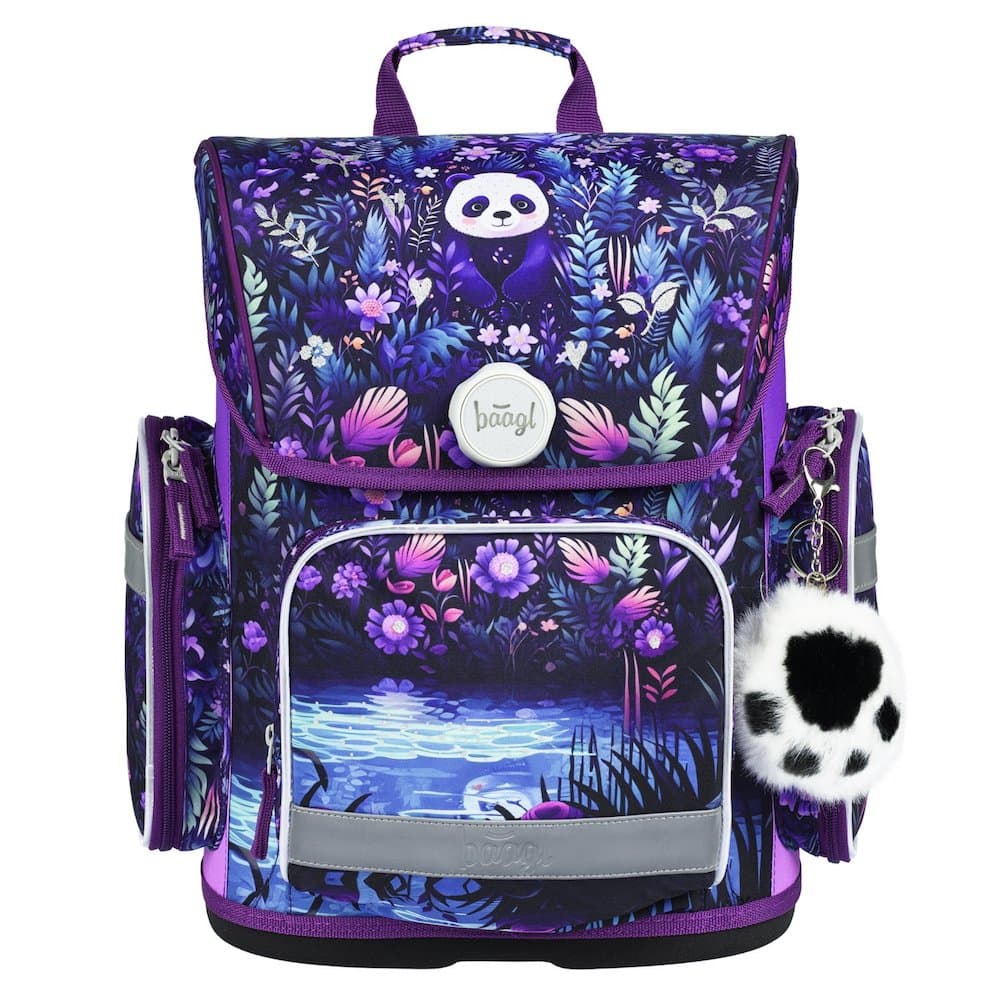 BAAGL 3 SET Ergo Jungle Panda: aktovka, penál, sáček - náhled 2