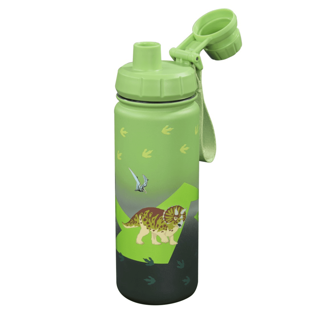 Izolovaná láhev na pití z nerezové oceli Step by Step 0,5 l, Dino - náhled 2