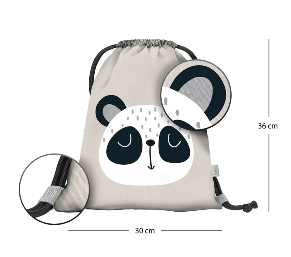 BAAGL Předškolní sáček Panda - náhled 3