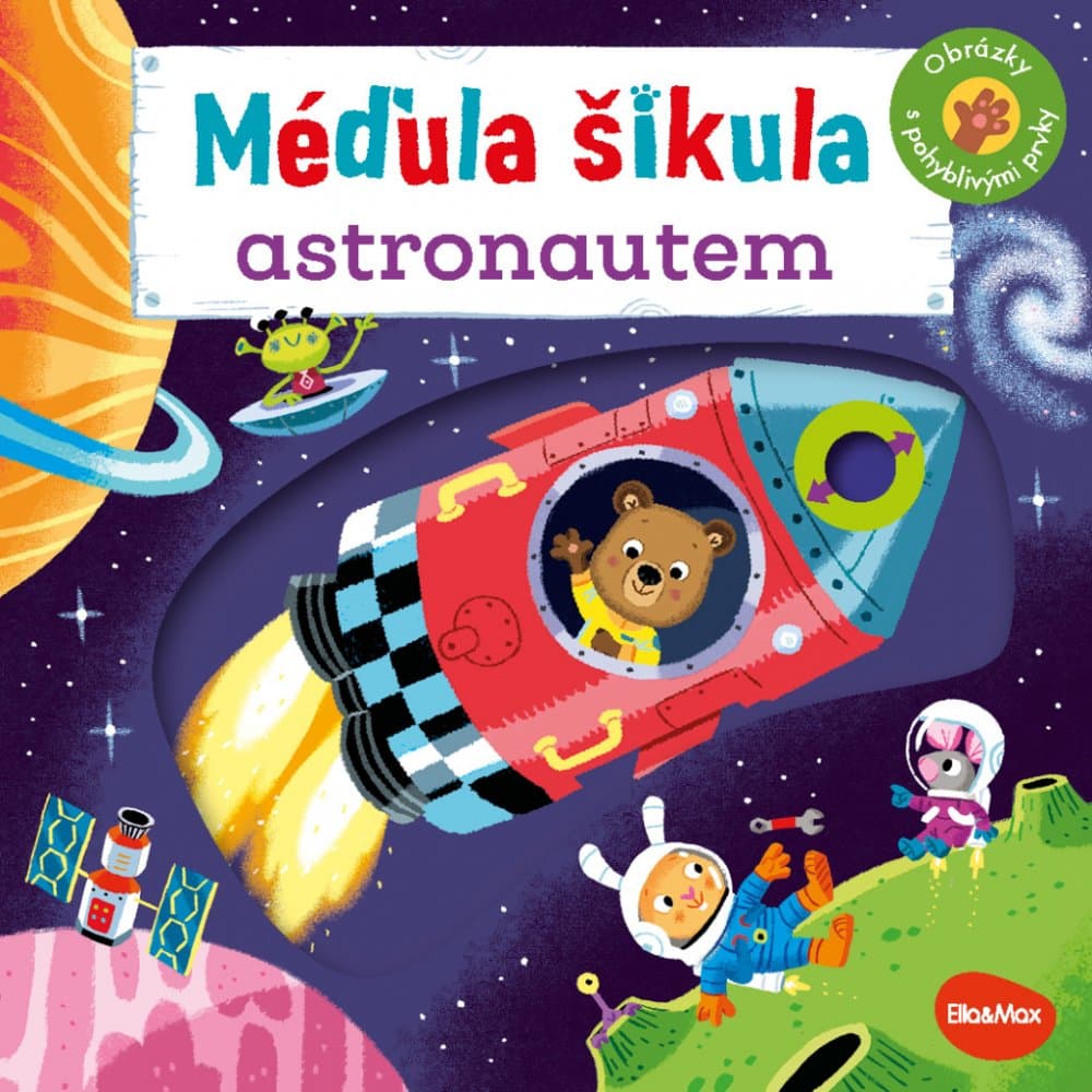MÉĎULA ŠIKULA ASTRONAUTEM – Obrázky s pohyblivými prvky - náhled 4