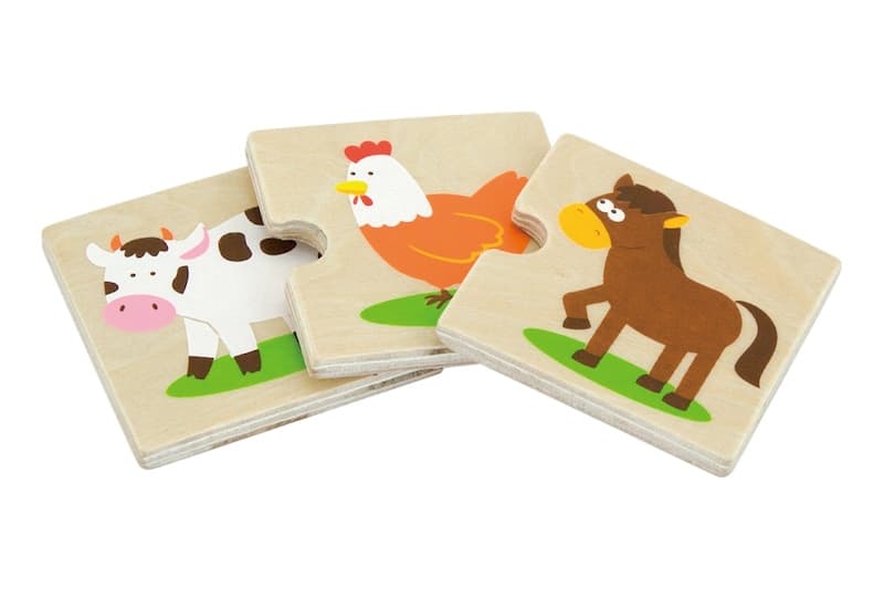 Dřevěné puzzle - třídění dle druhu Viga - náhled 2