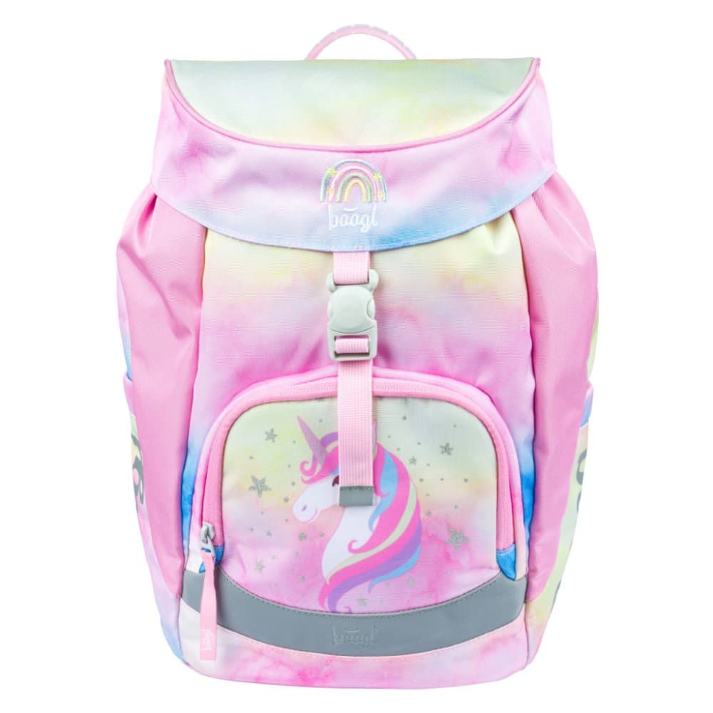 BAAGL 5 SET Airy Rainbow Unicorn: batoh, penál, sáček, box, desky - náhled 2