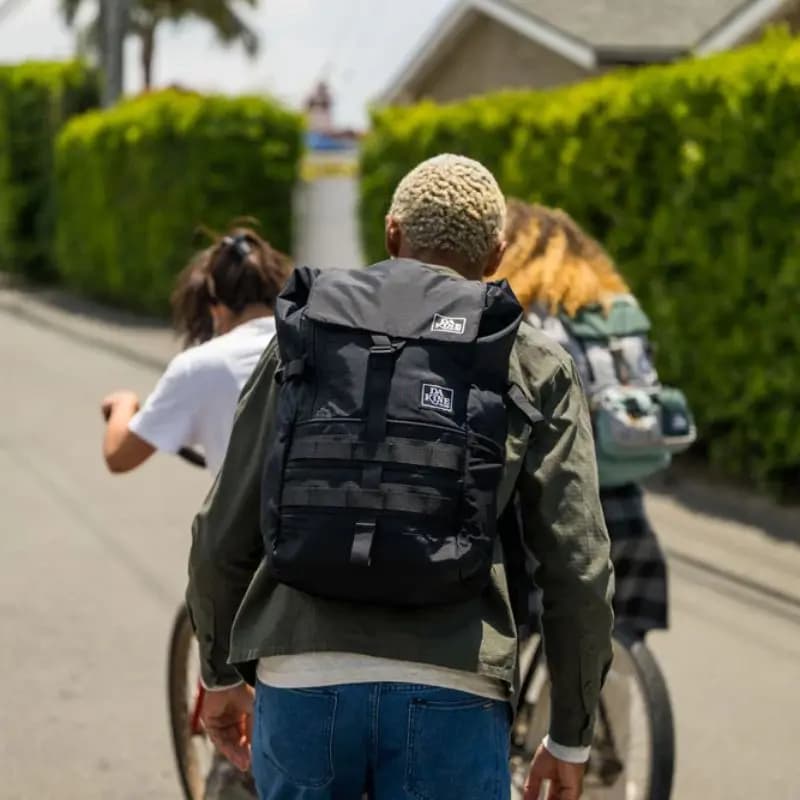 Batoh DAKINE MOTIVE ROLLTOP PACK 25L BLACK BALISTIC - náhled 5