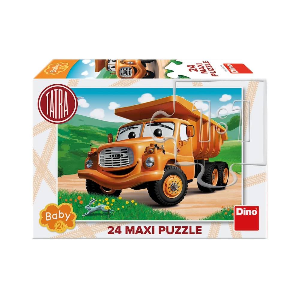Dřevěné puzzle 24 dílků - stavba Viga