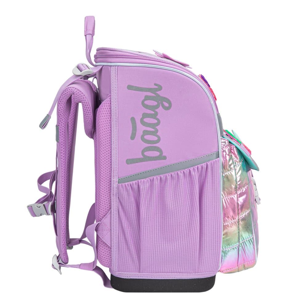 Baagl Školní set Zippy Lavender II – aktovka, penál, sáček, peněženka, zástěrka - náhled 3