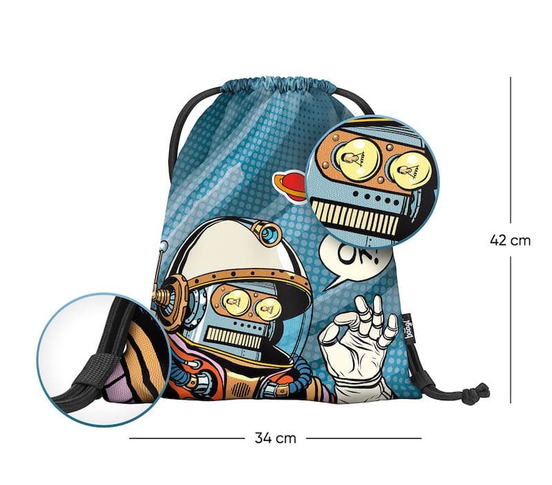 Sáček na obuv Baagl Spaceman - náhled 3