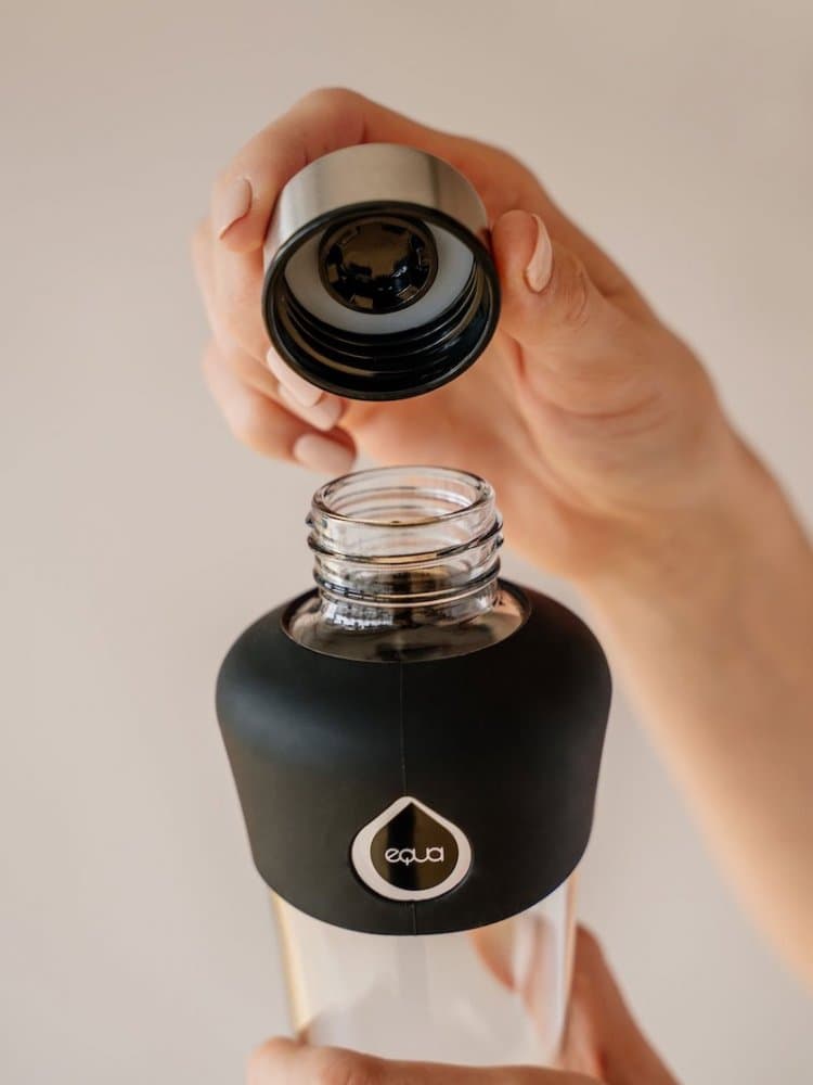 Láhev na pití Equa Squeeze Active Black 550 ml - náhled 4