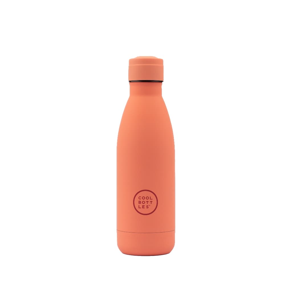 Nerezová termolahev COOL BOTTLES Pastel Coral třívrstvá 350ml NEW