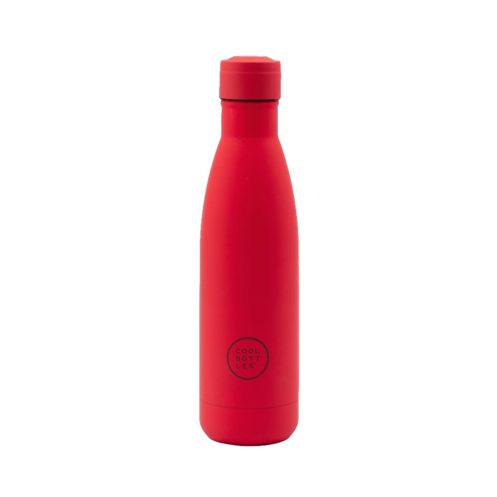 Nerezová termolahev COOL BOTTLES Vivid Red třívrstvá 500ml NEW - náhled 1