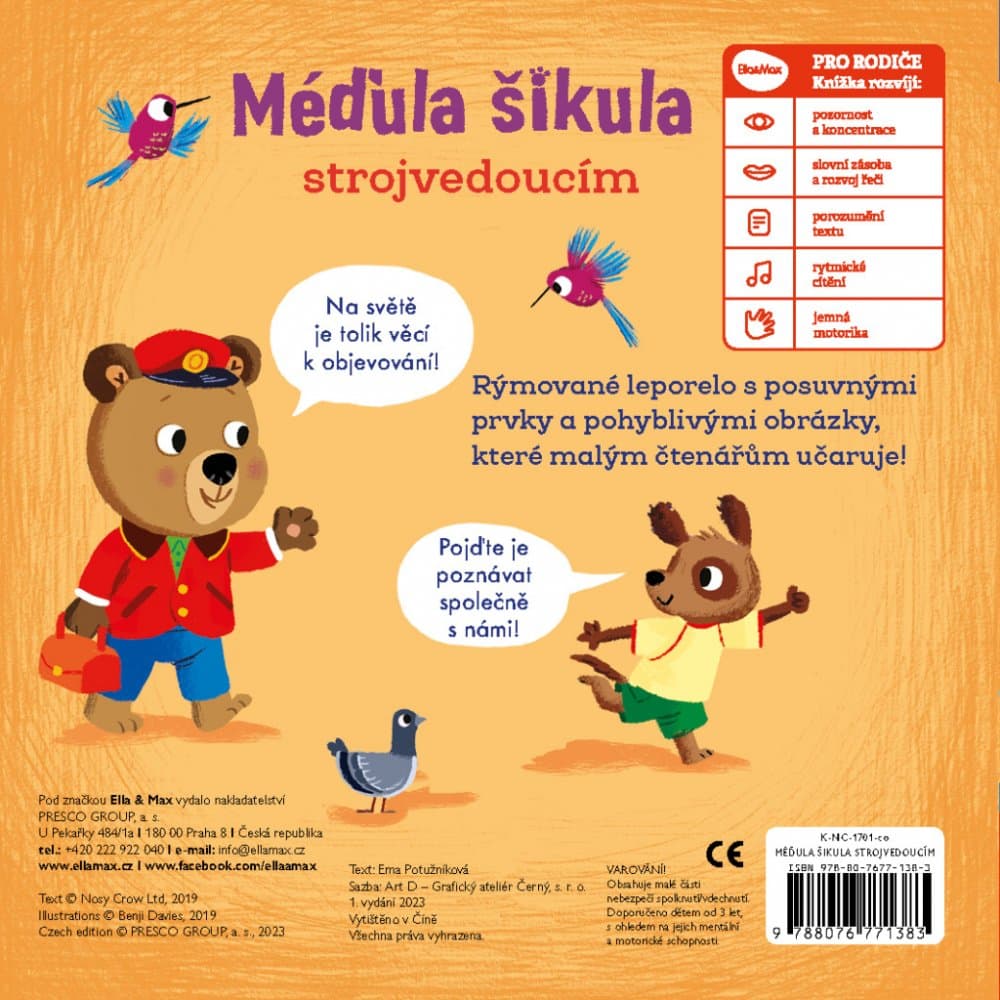 MÉĎULA ŠIKULA STROJVEDOUCÍM – Obrázky s pohyblivými prvky - náhled 5
