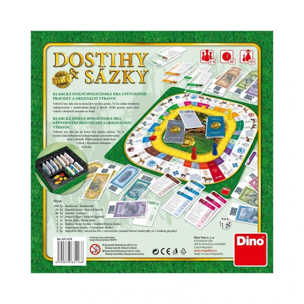 Dostihy a sázky společenská hra - náhled 4