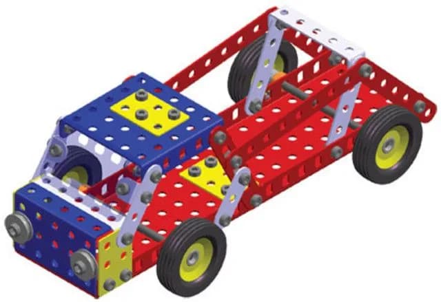 Stavebnice Merkur 016 Buggy 10 modelů 205 ks - náhled 4