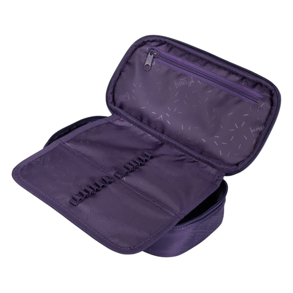 BAAGL Školní penál etue Plum - náhled 3