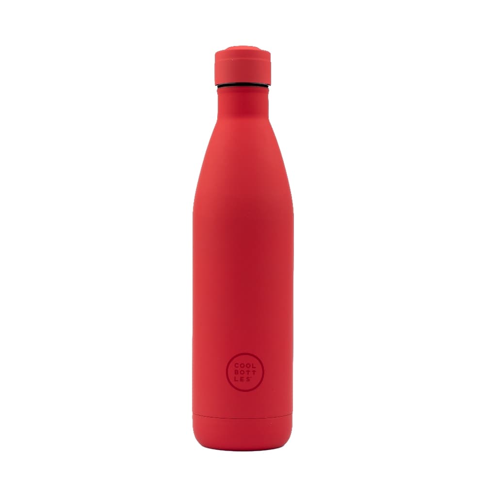 Nerezová termolahev COOL BOTTLES Vivid Red třívrstvá 750ml NEW - náhled 1