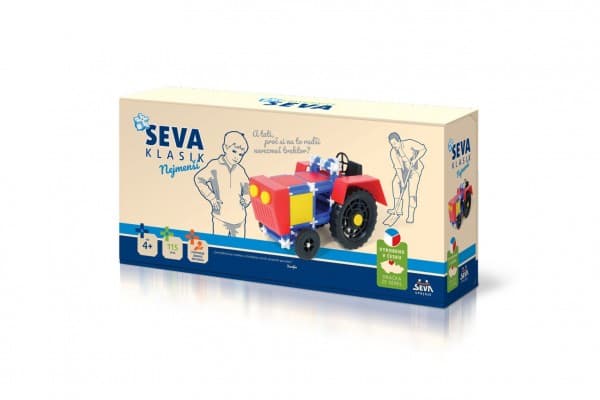 Stavebnice SEVA KLASIK Nejmenší 115 ks