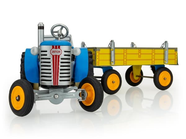 Traktor Zetor na klíček s valníkem