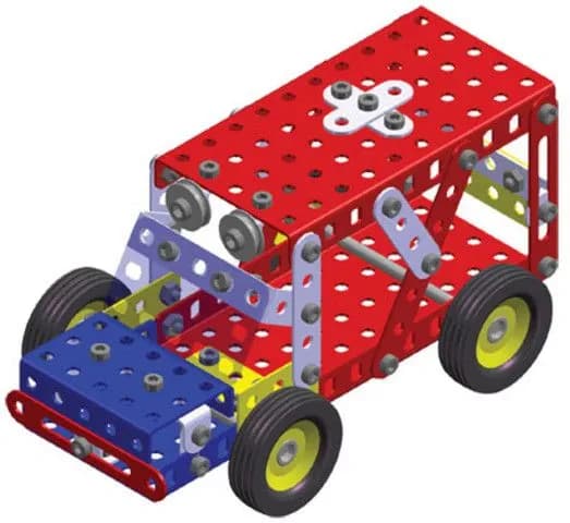Stavebnice Merkur 016 Buggy 10 modelů 205 ks - náhled 5