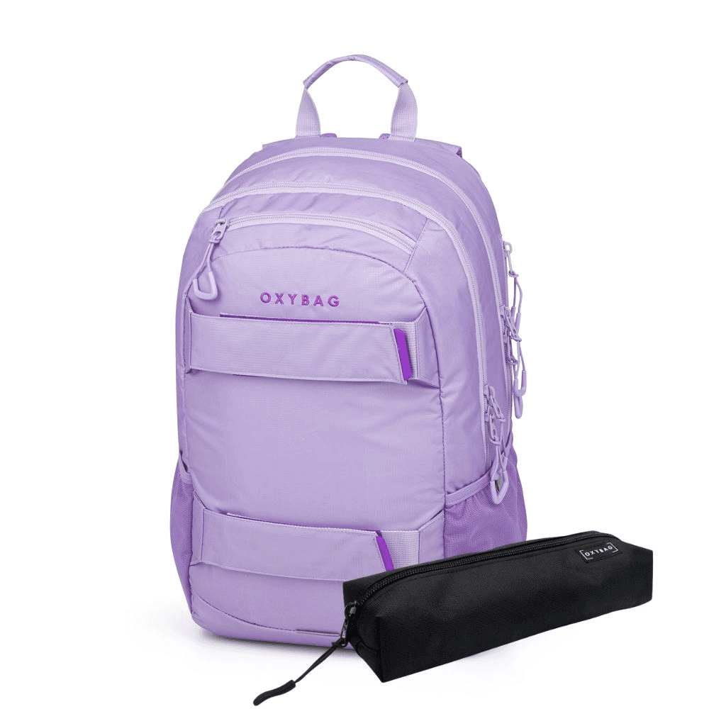Studentský batoh + etue OXY Sport Violet - náhled 1