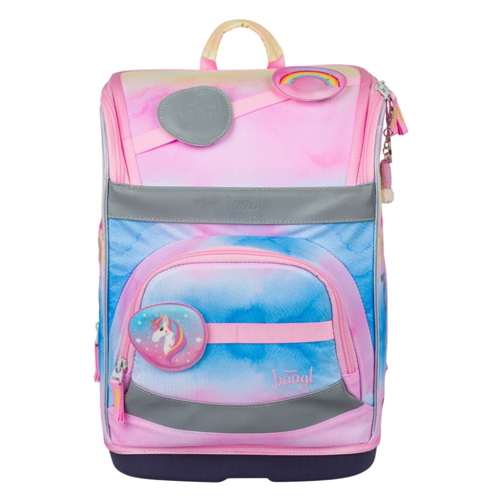 BAAGL SET 5 Zippy Plus Rainbow Unicorn: aktovka, penál, sáček, zástěra, peněženka - náhled 2
