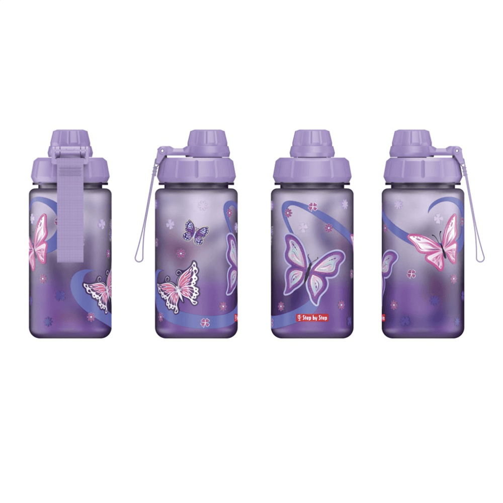Tritanová láhev na pití Step by Step 0,55 l, Sweet Butterfly - náhled 3