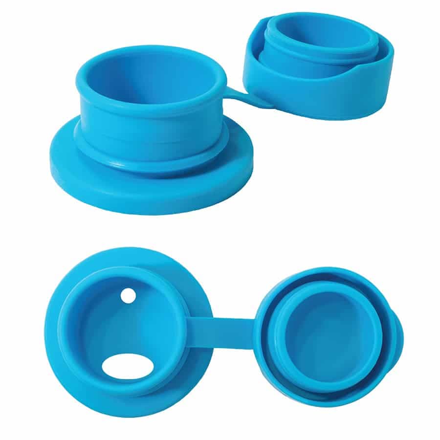 Silikonový sportovní uzávěr Pura - Aqua - náhled 3