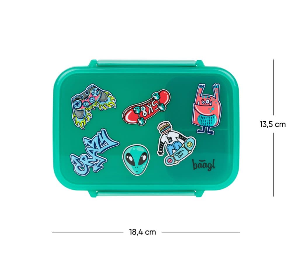 BAAGL Box na svačinu s přihrádkami Chill - náhled 4
