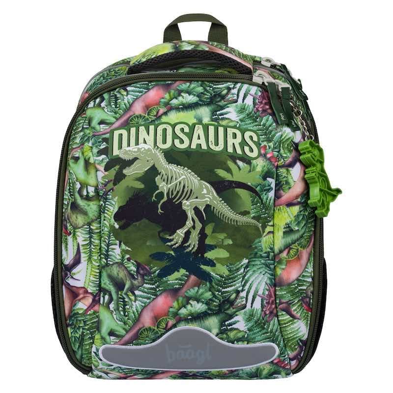 BAAGL školní aktovka pro prvňáčky Shelly Dinosaurus