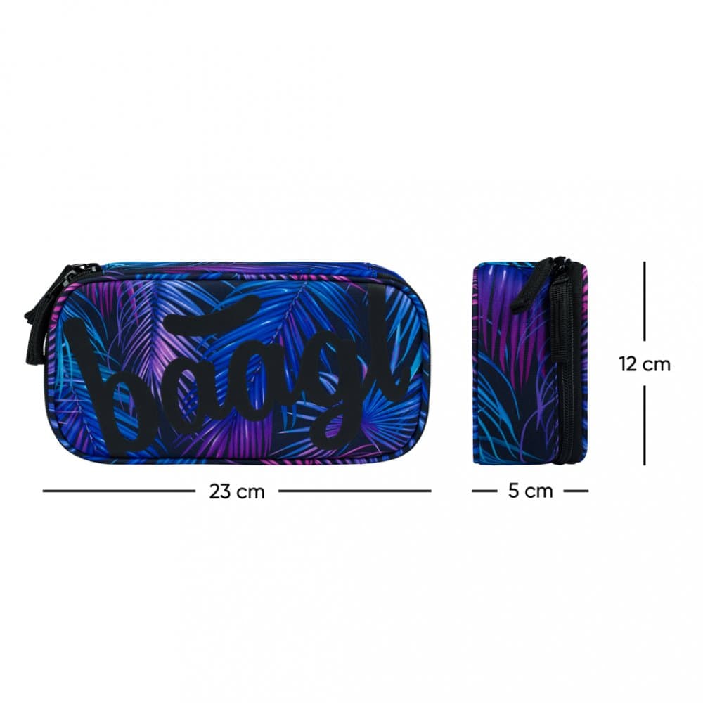 BAAGL Školní penál etue Palm - náhled 4