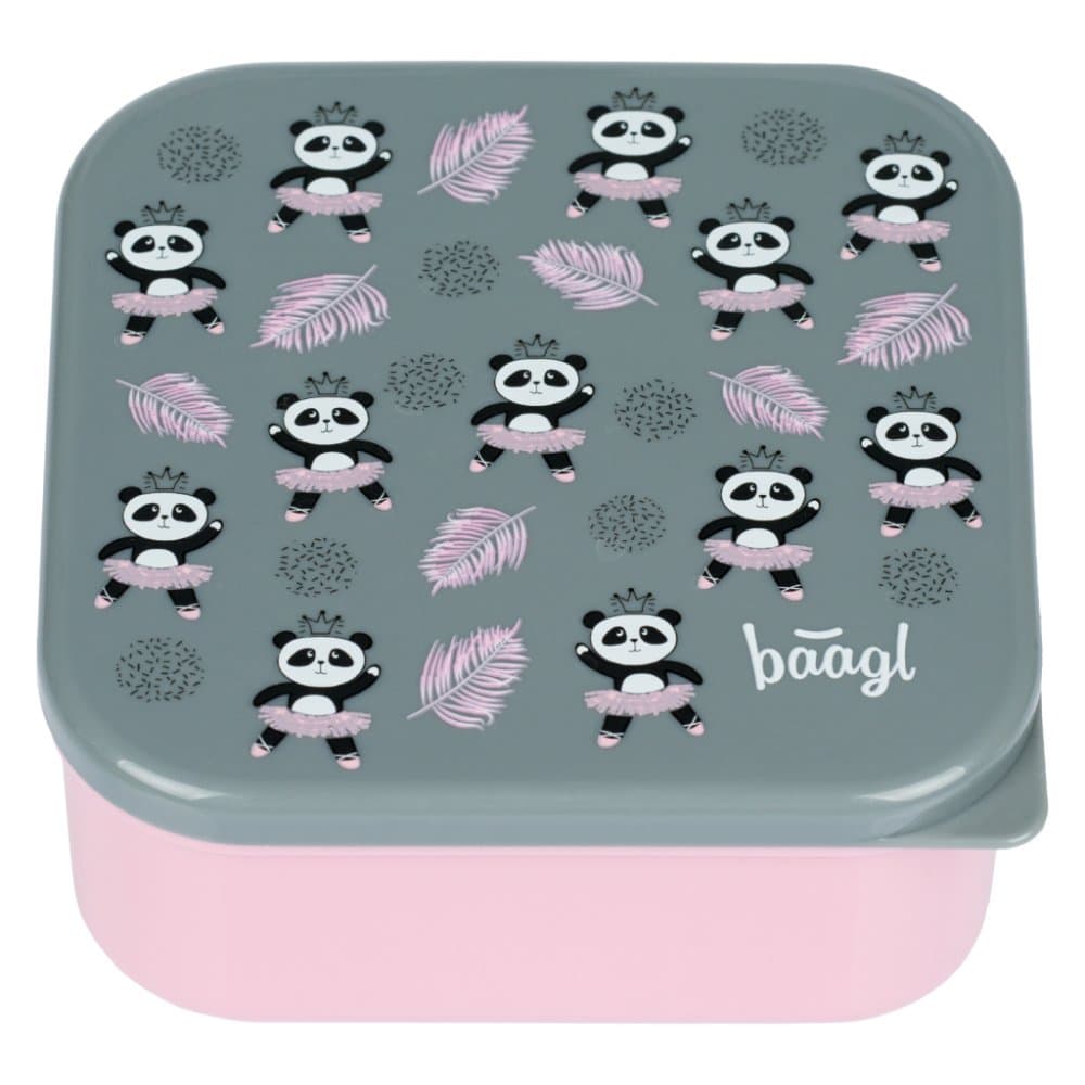 BAAGL Box na svačinu 4 v 1 Panda - náhled 2