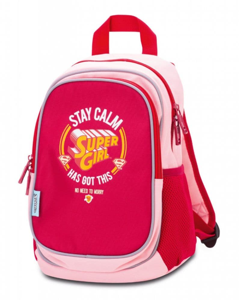 Dětský předškolní batoh Baagl Supergirl – STAY CALM - náhled 3