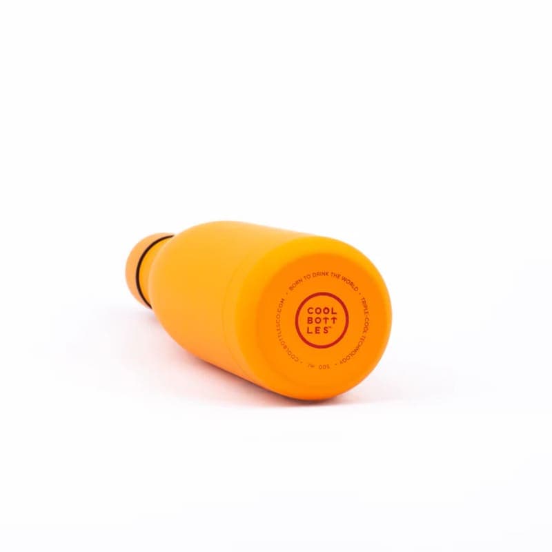 Nerezová termolahev COOL BOTTLES Vivid Orange třívrstvá 500ml NEW - náhled 3
