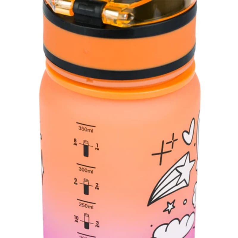 BAAGL Tritanová láhev na pití Gradient Jednorožec 350 ml - náhled 3