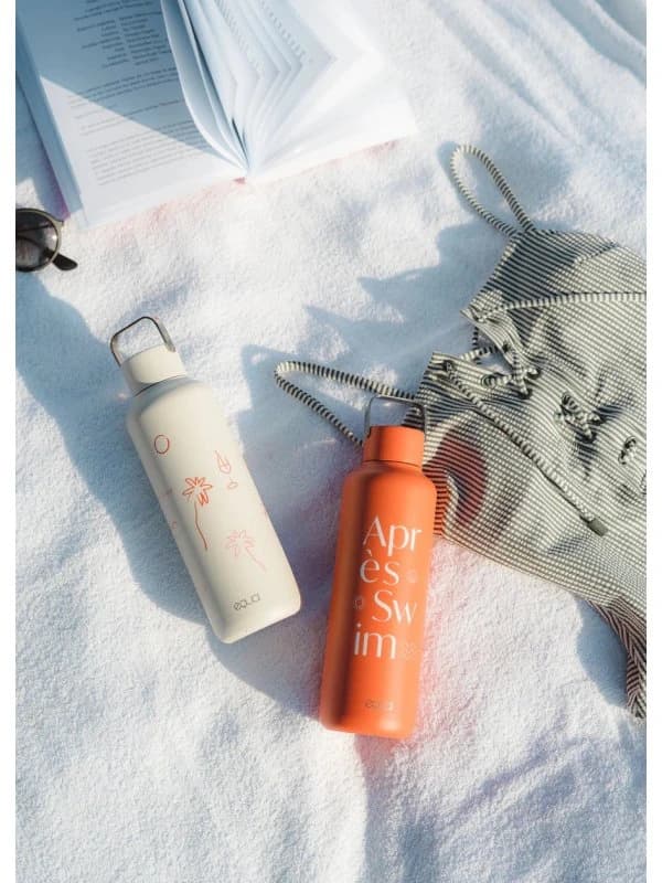 Nerezová láhev na pití Equa Timeless C'est La Vie 600 ml - náhled 2