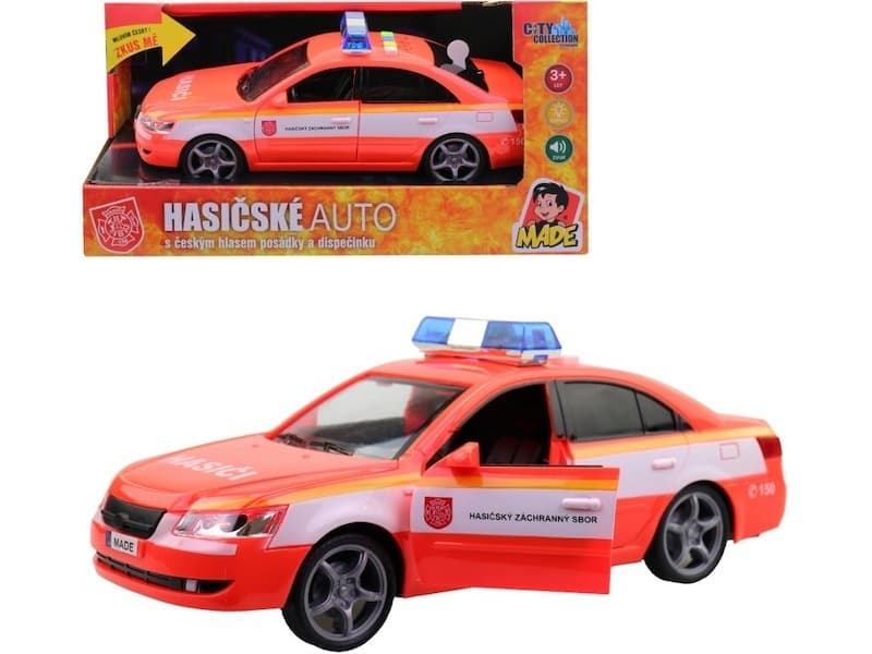 MaDe Hasičské osobní auto s českým hlasem - náhled 3