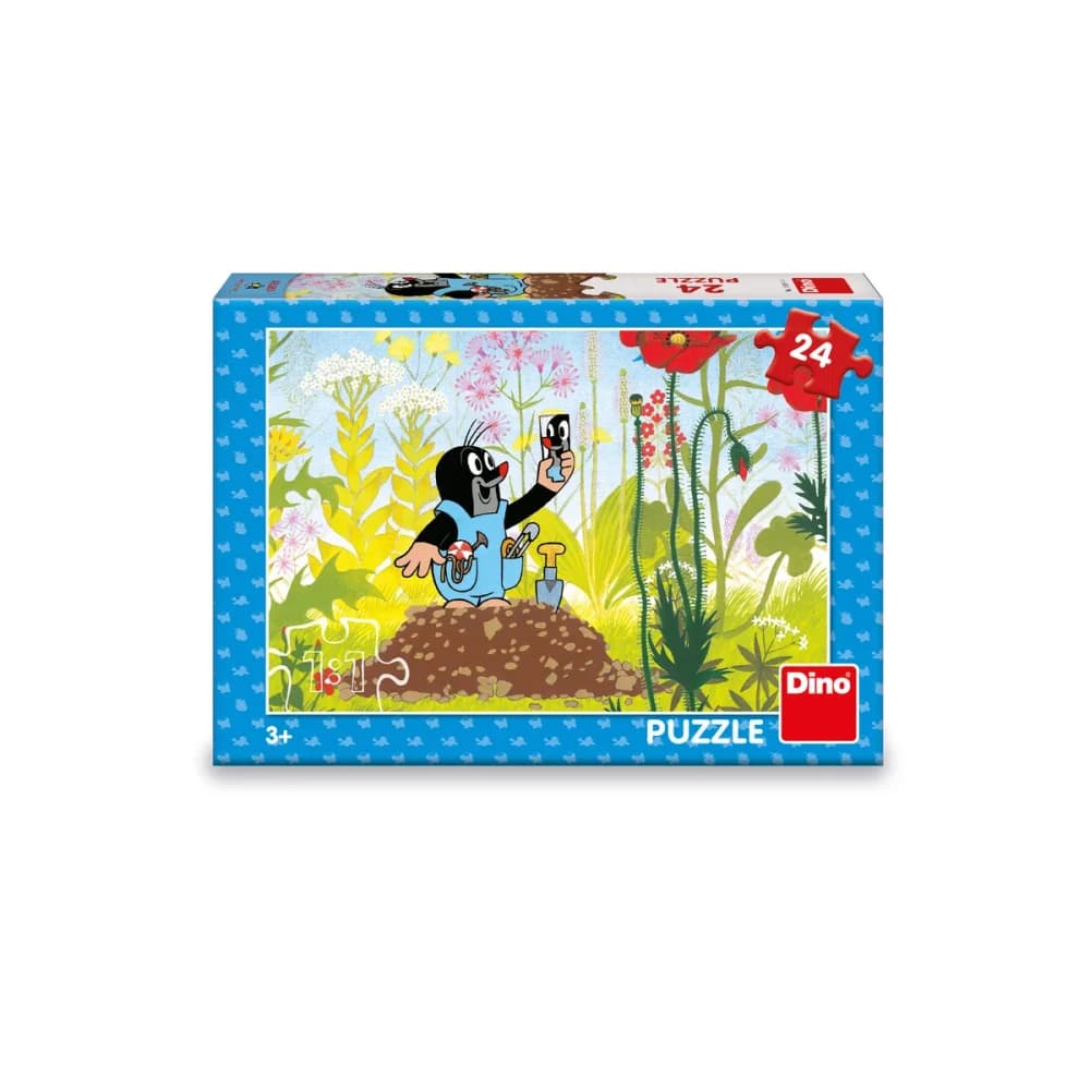 Puzzle Krtek modrých v kalhotkách 24 dílků - náhled 4